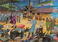 Ravensburger The Settler's Landing - obrázek puzzlí