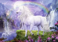 Ravensburger The Valley of The Rainbow - puzzle image