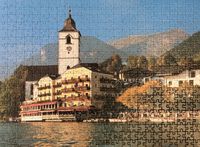 Ravensburger The 'Weißes Rössl' on the Wolfgangsee - obrázek puzzlí