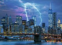 Ravensburger Thunder over New York - puzzle image