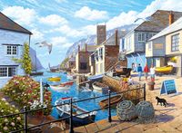 Ravensburger Tranquil Harbour - obrázek puzzlí