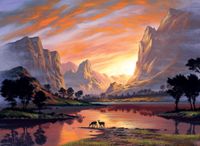Ravensburger Tranquil Sunset - Puzzlebild