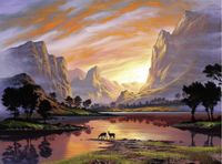 Ravensburger Tranquil Sunset - puzzle image