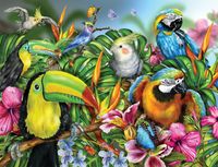 Ravensburger Tropical Birds - obrázek puzzlí
