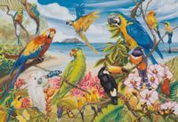 Ravensburger Tropical Birds - puzzle image
