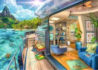 Ravensburger Tropical Island Charter - puzzle image