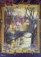 Ravensburger Twilight Reflections: Moonlit Stream - puzzle image
