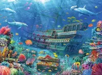 Ravensburger Underwater Discovery - puzzle image