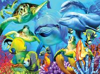 Ravensburger Underwater Smiles - puzzle image