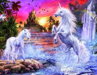 Ravensburger Unicorns At The River - obrázek puzzlí