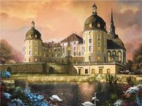 Ravensburger Verträumtes Schloss Moritzburg - puzzle image