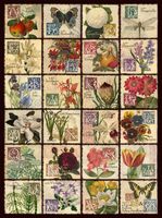 Ravensburger Vintage Flora - puzzle image