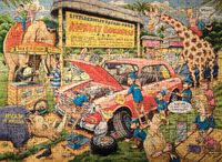 Ravensburger Wat Als? No. 3: Safari Park - obrázek puzzlí