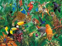 Ravensburger Wild Jungle - obrázek puzzlí