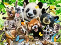 Ravensburger Wildlife Selfie - puzzle image