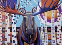 Ravensburger Winter Moose - puzzle image