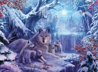 Ravensburger Wolfs in Winter - obrázek puzzlí