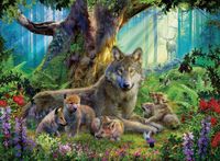 Ravensburger Wolves in the Forest - obrázek puzzlí
