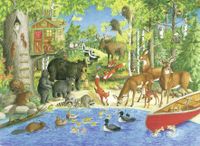 Ravensburger Woodland Friends - puzzle image