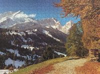 Ravensburger Zugspitze - puzzle image