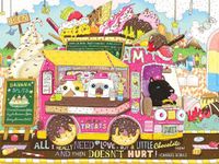 Re-Marks Ice Cream Truck - puzzle image