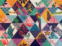 Re-Marks Tropical - puzzle image