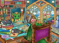 Re-Marks Year of the Dragon - puzzle image