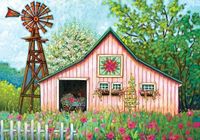 RoseArt Daisy Farm - puzzle image