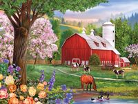 RoseArt Spring Morning - obrázek puzzlí