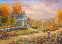 Schmidt Autumn at Apple Hill - puzzle image