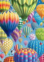 Schmidt Colorful Ballons in the Sky - obrázek puzzlí