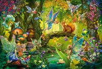 Schmidt Fairies in the Forest - puzzle image