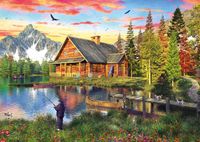 Schmidt Fishing at the Lake - puzzle image