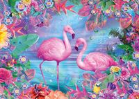 Schmidt Flamingos - puzzle image