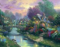 Schmidt Lamplight Bridge - Puzzlebild