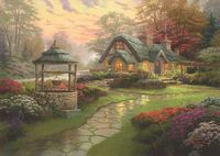 Schmidt Make a Wish Cottage - obrázek puzzlí