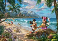 Schmidt Minnie & Mickey in Hawaii - puzzle image