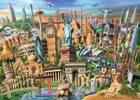 Schmidt Monuments of World - obrázek puzzlí