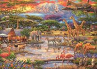 Schmidt Paradise under Mount Kilimanjaro - obrázek puzzlí