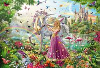 Schmidt Beautiful Fairy in the Magical Forest - puzzle image