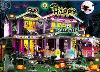 SIXVALA Halloween House - puzzle image