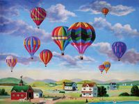 Spilsbury Puzzle Co Balloons - puzzle image