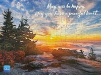 Spin Master Calm - Sunrise Mountains - puzzle image