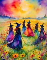 Springbok Witches Gathering - obrázek puzzlí