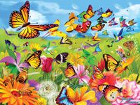 SunsOut Butter Flutter - obrázek puzzlí