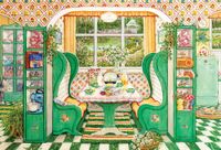 Sure-Lox 1940's Breakfast Nook - obrázek puzzlí