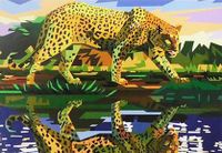Sure-Lox Feline Reflections - puzzle image