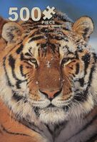 The Works Tiger in Snow - puzzle image