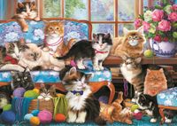 Trefl Cat Family - obrázek puzzlí