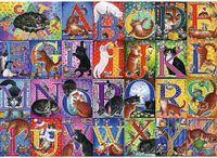 Trefl Cat's Alphabet - puzzle image